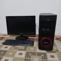 کامپیوتر قدرتمندDDR3 رم 4 هارد 500 مانیتور 19 LED|رایانه رومیزی|زنجان, |دیوار