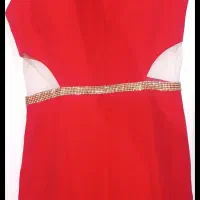 لباس مجلسی قرمز|لباس|رباط‌کریم, رباط‌کریم|دیوار