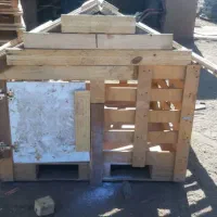 فروش قفس چوبی جهت نگهداری سگ یا حیوان دیگر