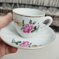 فنجتن و نعلبکی نازک بسیار قدیمی|ظروف سرو و پذیرایی|تهران, زنجان جنوبی|دیوار