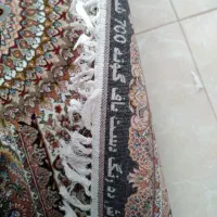 فرش دستباف گونه|فرش|قم, چهار امامزاده|دیوار