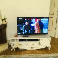 مبلمان  سلطنتی  ۷ نفره میز تی وی.  ۱۶۰ سانت