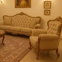 فروش یک دست مبل سلطنطی ۹ نفره