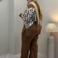 ست بافت پلنگی|لباس|شیراز, زرهی|دیوار