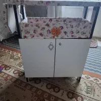 میز چرخ خیاطی و اتو