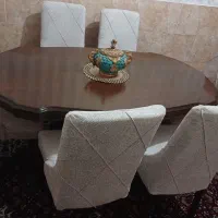 میز ناهارخوری ۶ نفره نونو تمام چوب راش اصل|میز و صندلی غذاخوری|شیراز, لشکری‎|دیوار