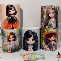 انواع ماگ های زینتی و ساعت و ..|صنایع دستی و سایر لوازم تزئینی|کرمان, |دیوار