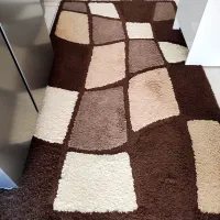 فرش ۴ متری پرز بلند سالم و تمیز