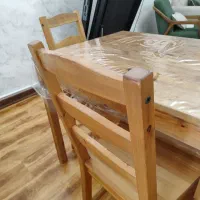 میز ناهارخوری چوبی چهارنفره  ایکیا مدل jokkmokk|میز و صندلی غذاخوری|اسلام‌شهر, مطهری|دیوار