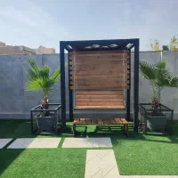 ساخت سازه های فلزی مدرن  آلاچیق آبنما باربیکیو|خدمات پیشه و مهارت|نوشهر, |دیوار