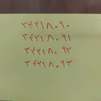 فروش ۴ عدد خط تلفن ثابت رند