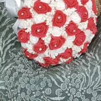 دسته گل عروس|گل مصنوعی|فشاپویه, |دیوار