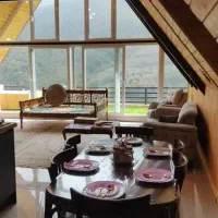 کلبه دو خوابه همراه با جکوزی ویو عبدی|اجارهٔ کوتاهمدت ویلا و باغ|مرزنآباد, |دیوار