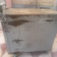 قفسه فلزی درب دار|کتابخانه، شلف، قفسههای دیواری|شیراز, سیاه سنگ|دیوار