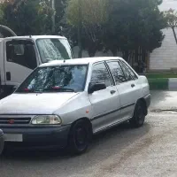 پراید۸۶نقره ای