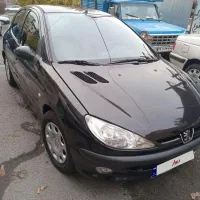 پژو مشکی ۲۰۶، مدل۹۵، شاسی سالم نقد واقساط|خودرو سواری و وانت|تهران, سردارجنگل|دیوار