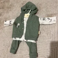 سویشرت و شلوار یه تیکه نوزادی