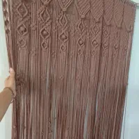 پرده مکرومه|پرده، رانر، رومیزی|گرگان, |دیوار