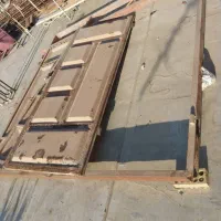 درب و میله گرد وبخاری دود کش و جاکولری دوتیکه|مصالح و تجهیزات ساختمان|بندر ماهشهر, |دیوار