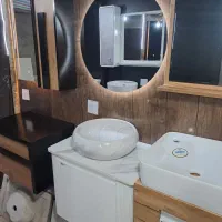 روشویی سنگی سفید ۴۰×۶۰