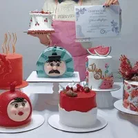 کارگاه یکروزه آموزش کیک خامه ای و تولد