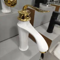 شیر بامبو سفید طلایی