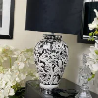 آباژور گل و مرغ اصفهان سفارشی سالم|چراغ خواب و آباژور|تهران, شکیبا|دیوار