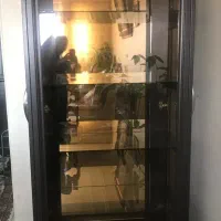 بوفه شیشه و چوب|بوفه، ویترین، کنسول|صدرا-فارس, فاز ۱|دیوار