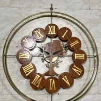 ساعت دیواری فلزی