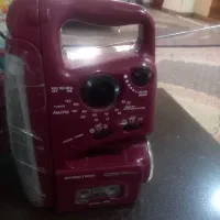 رادیو ظبط چراغ قوه دار با کارتن