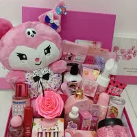 پک هدیه کادو تولد باکس شیک روز دختر ارایشی کیف