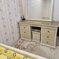 تخت دو نفره و دراور ب همراه روتختی|تخت و سرویس خواب|نظرآباد, نظرآباد|دیوار