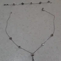 ست دستبند و زنجیر نقره تایلندی