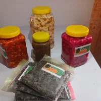 ترشیجات وسبزی خانگی گلابتون