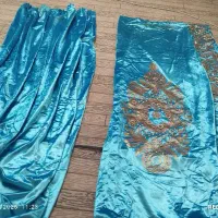 پرده پنل و شال کناریش