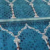 سجاده فرش فیروزه ای|فرش|یزد, |دیوار