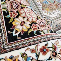 فرش ماشینی تارا،خشتی سرمه ای|فرش|قم, سالاریه|دیوار