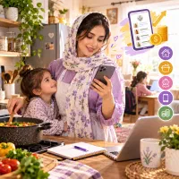 خانم‌های خانه دار آنلاین به در آمد برسین