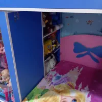 تخت خواب دو طبقه مناسب کودک ونوجوان|تخت و سرویس خواب|قدس, شهرقدس|دیوار