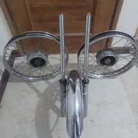 رینگ جلو عقب هوندا با کمک و گلگیر جلو