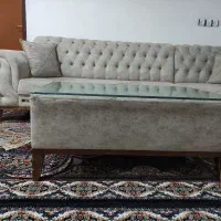 مبل L طرح چستر و میز تلویزیون|مبلمان خانگی و میز عسلی|سقز, |دیوار