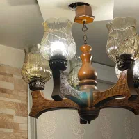 لوستر پنج شعله|لوستر و چراغ آویز|تهران, جنتآباد جنوبی|دیوار