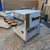 گریل سرخ کن میز کار یخچال ایستاده