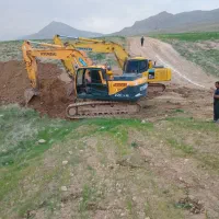 بیل مکانیکی زنجیری|خدمات حمل و نقل|سرپل ذهاب, |دیوار