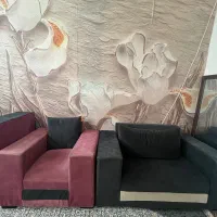 مبل ۷ نفره بهمراه میز وسط