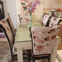 میز و صندلی شش نفره|میز و صندلی غذاخوری|سهند, |دیوار