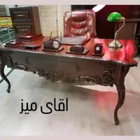 میز مدیریت چوبی مبلمان و میز و صندلی اداری ..ه