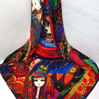 روسری یلدایی