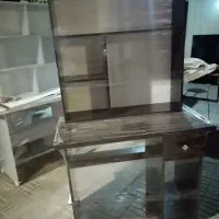 میز دو منظور تحریر و کامپیوتر کتابخانه دار|میز تحریر و کامپیوتر|کرمان, |دیوار