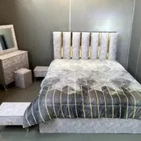 تخت خواب MdF پارچه مازراتی نواکبند سمساری کوهکن